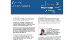 Desktop Screenshot of patriziassociates.com